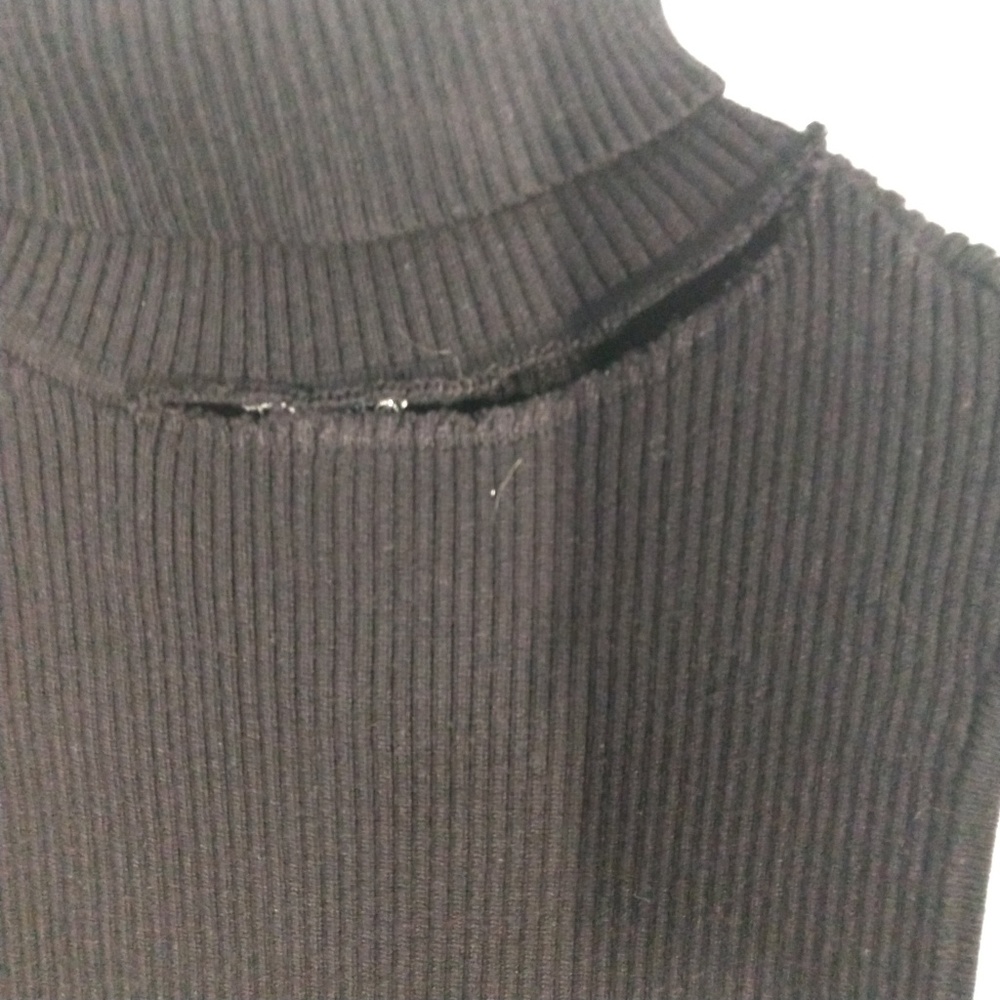 Knit Ribbed Bodycon Dress Midi - Picture 2 of 4